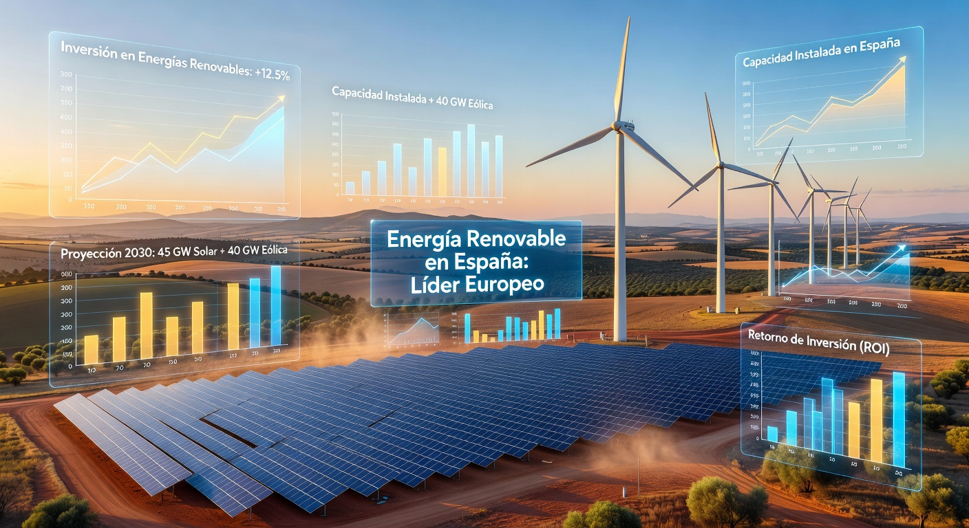 Inversión en energías renovables en España